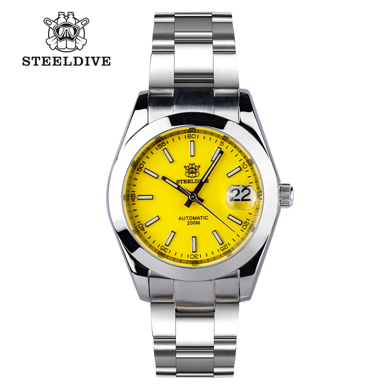 ★Hot Deals★Steeldive SD1934 Vintage Diver Watch - Image 4