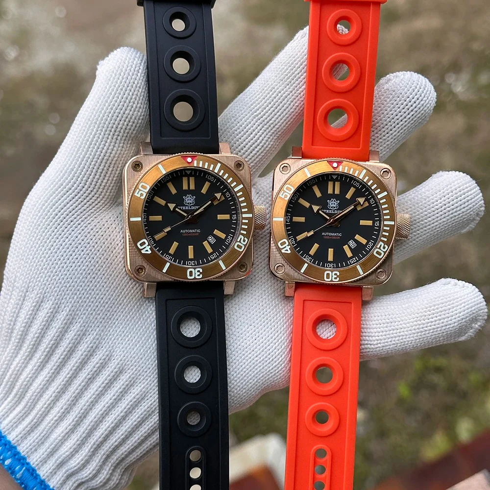 Steeldive SD1949S Bronze 1000m Deep Dive Watch - Image 5