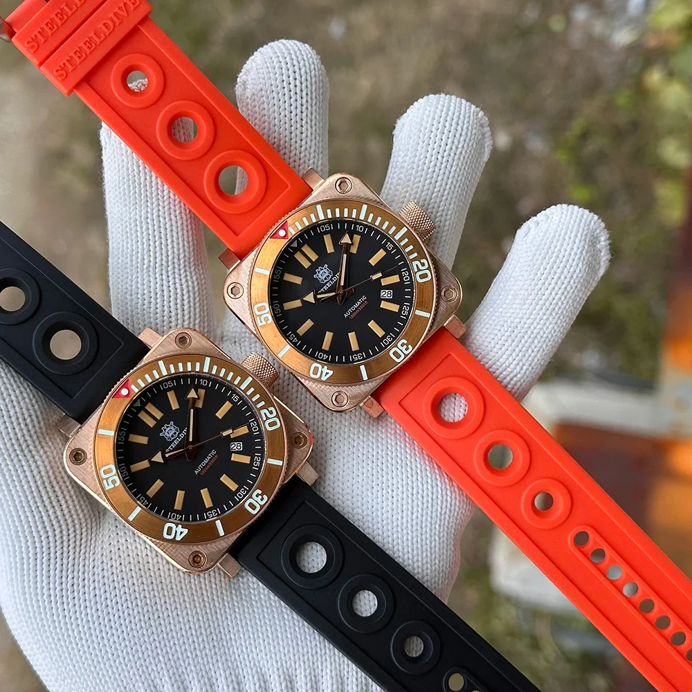 Steeldive SD1949S Bronze 1000m Deep Dive Watch - Image 7