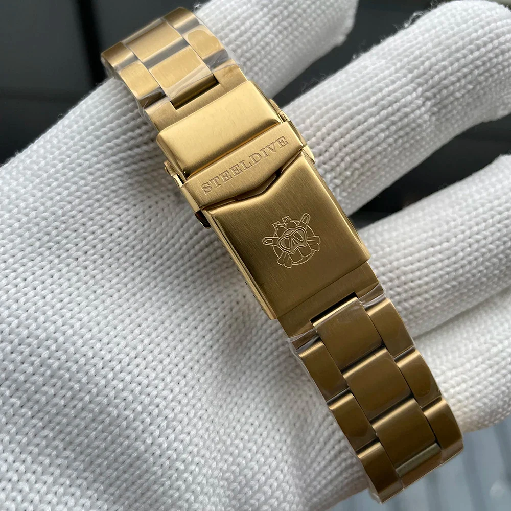 ★Hot Deals★Steeldive SD1953IPG Golden Sub Dive Watch - Image 11