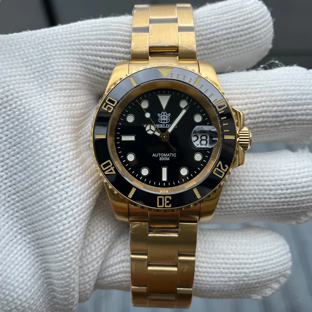 ★Hot Deals★Steeldive SD1953IPG Golden Sub Dive Watch - Image 6