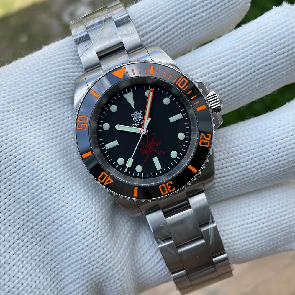 ★Hot Deals★Steeldive SD1954C Orange Sub Automatic Watch V2 - Image 11