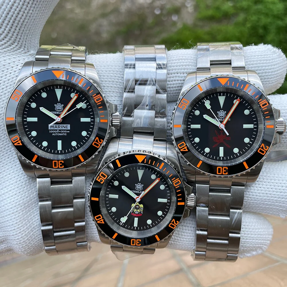 ★Hot Deals★Steeldive SD1954C Orange Sub Automatic Watch V2 - Image 3