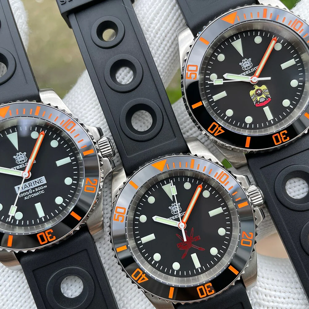 ★Hot Deals★Steeldive SD1954C Orange Sub Automatic Watch V2 - Image 4