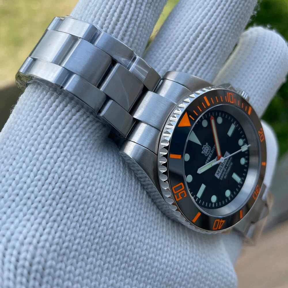 ★Hot Deals★Steeldive SD1954C Orange Sub Automatic Watch V2 - Image 5