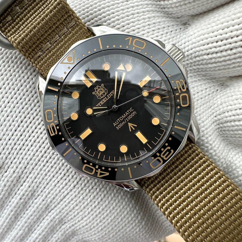 ★Hot Deals★Steeldive SD1957 Vintage Sea Ghost Watch - Image 12