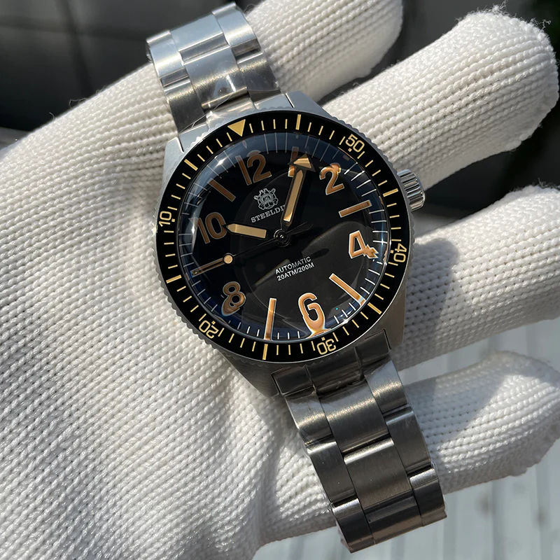 Steeldive SD1962V Vintage 62MAS Automatic Watch Men - Image 3