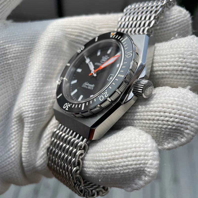 ★Hot Deals★Steeldive SD1963 NH35 Automatic Men Watch - Image 11