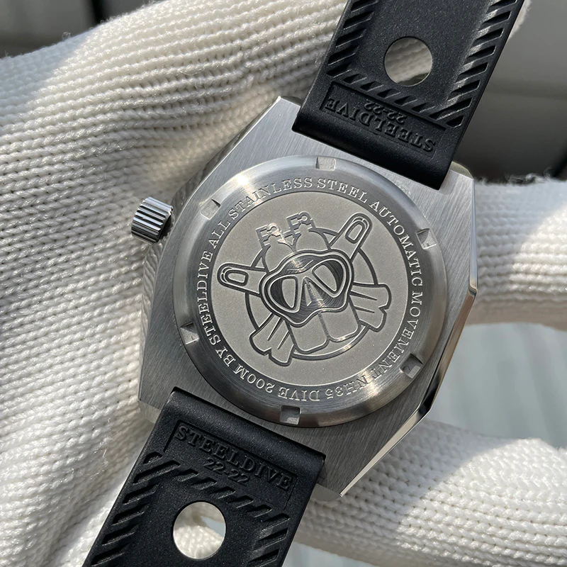 ★Hot Deals★Steeldive SD1963 NH35 Automatic Men Watch - Image 13