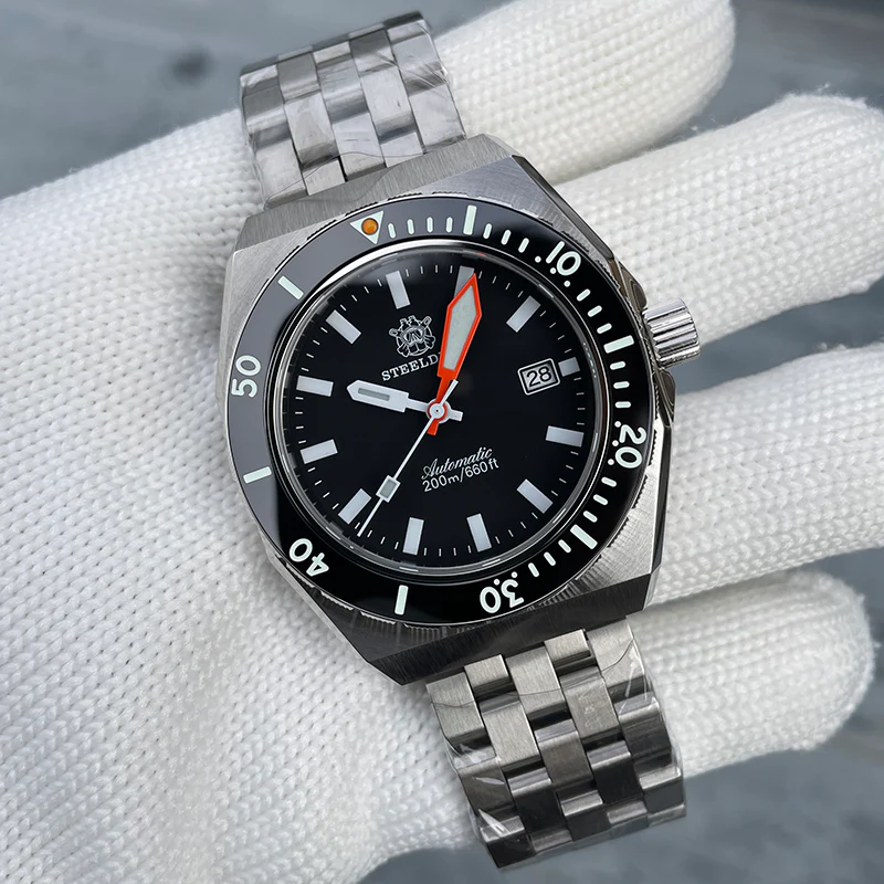 ★Hot Deals★Steeldive SD1963 NH35 Automatic Men Watch - Image 2