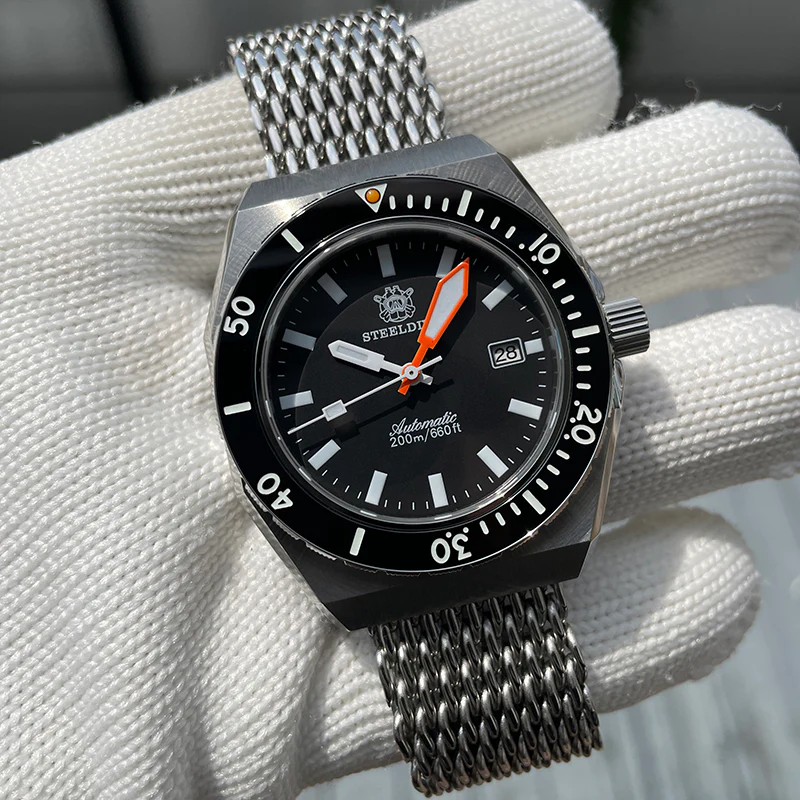 ★Hot Deals★Steeldive SD1963 NH35 Automatic Men Watch - Image 3