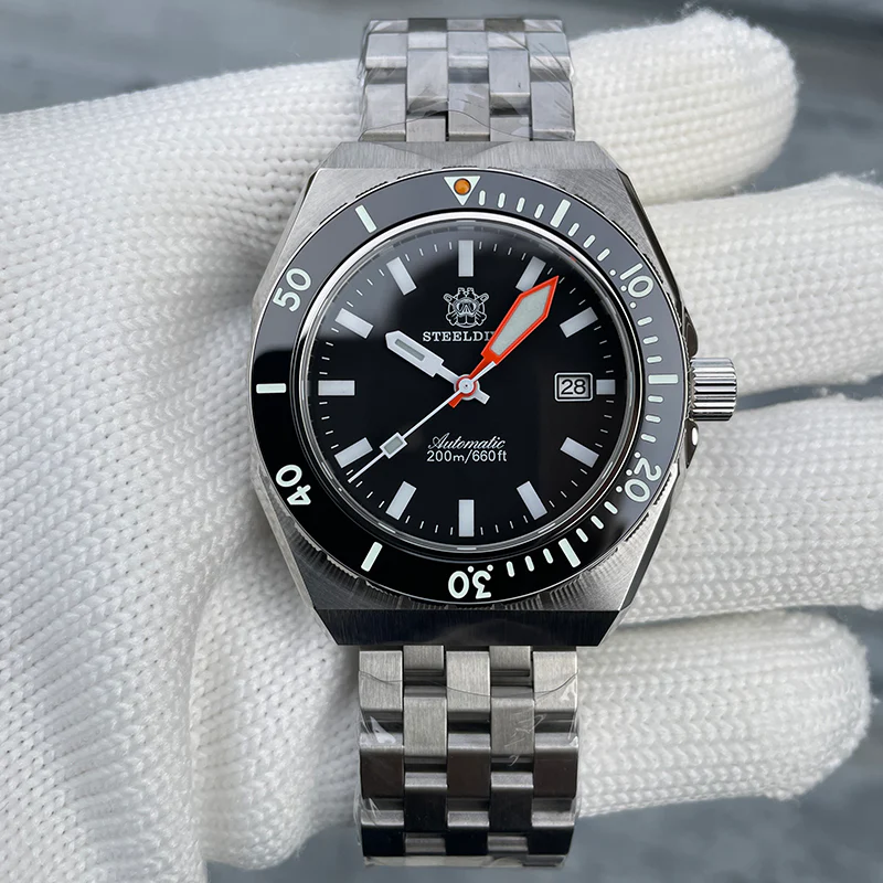 ★Hot Deals★Steeldive SD1963 NH35 Automatic Men Watch - Image 6