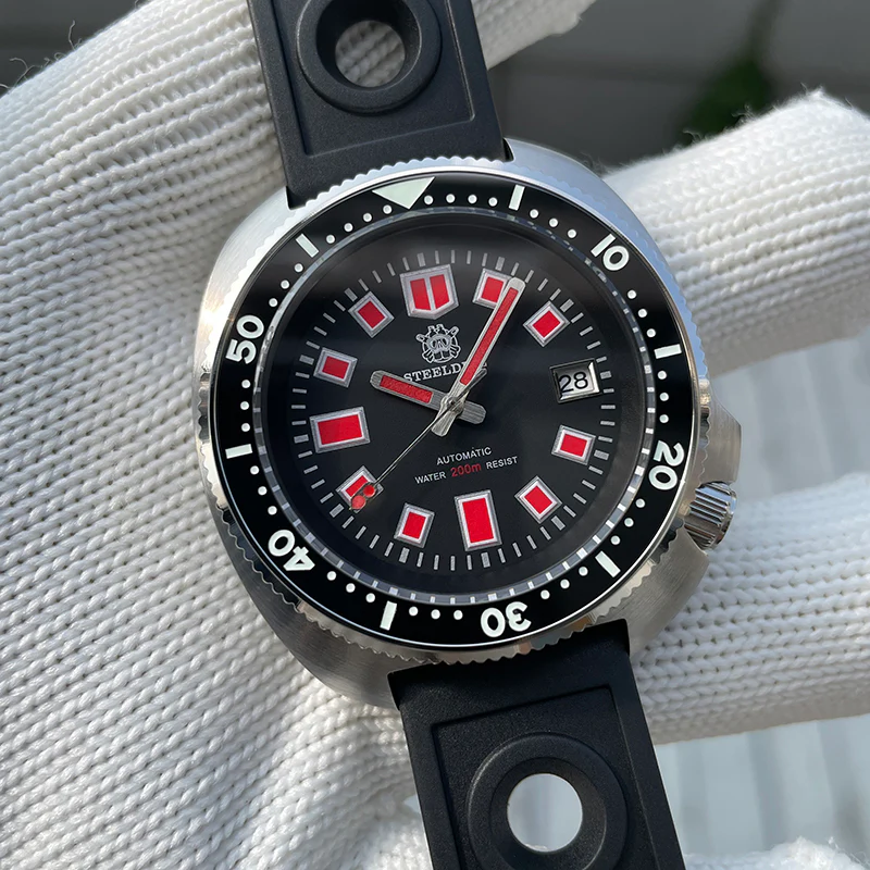 Steeldive SD1970U Colorful Turtle Diver Watch - Image 11