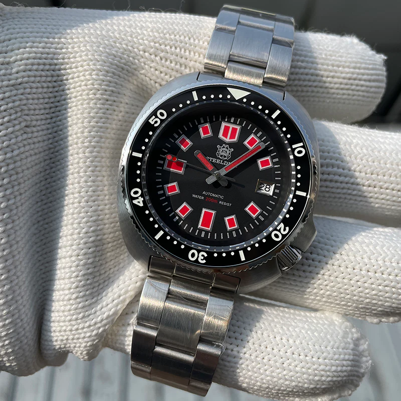 Steeldive SD1970U Colorful Turtle Diver Watch - Image 3