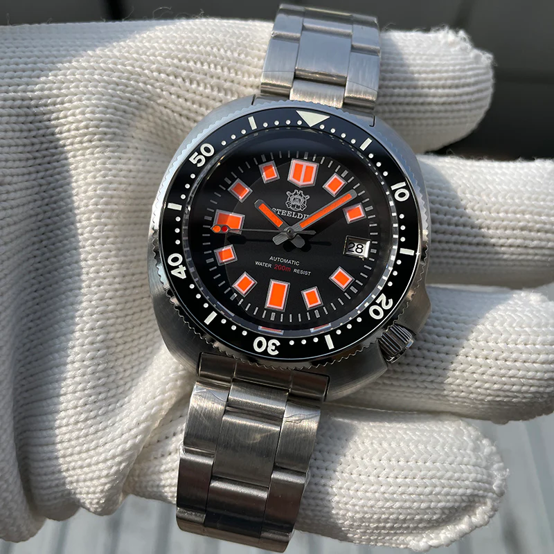Steeldive SD1970U Colorful Turtle Diver Watch - Image 4