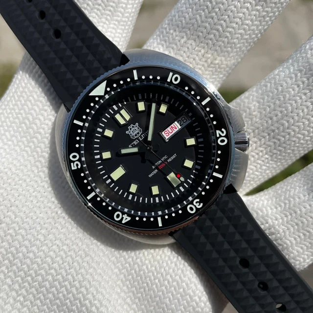 Steeldive SD1970W NH36 Automatic 6309 Turtle Dive Watch - Image 10