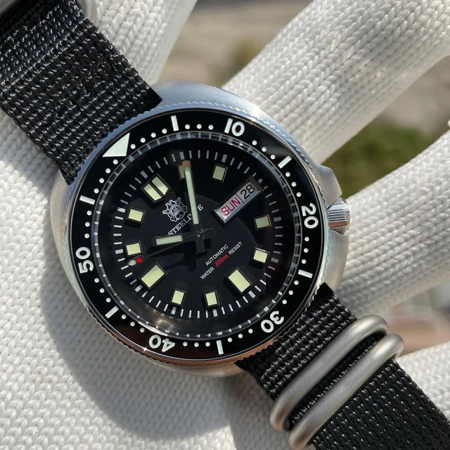 Steeldive SD1970W NH36 Automatic 6309 Turtle Dive Watch - Image 12