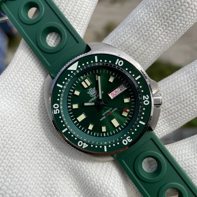 Steeldive SD1970W NH36 Automatic 6309 Turtle Dive Watch - Image 13
