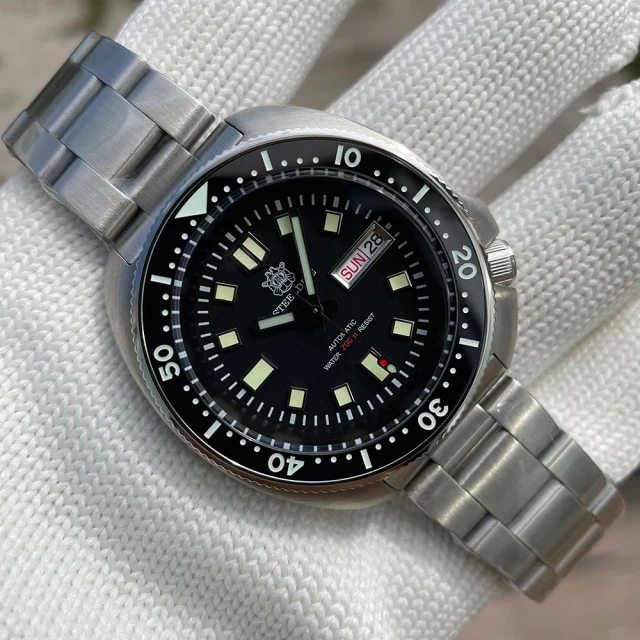 Steeldive SD1970W NH36 Automatic 6309 Turtle Dive Watch - Image 3