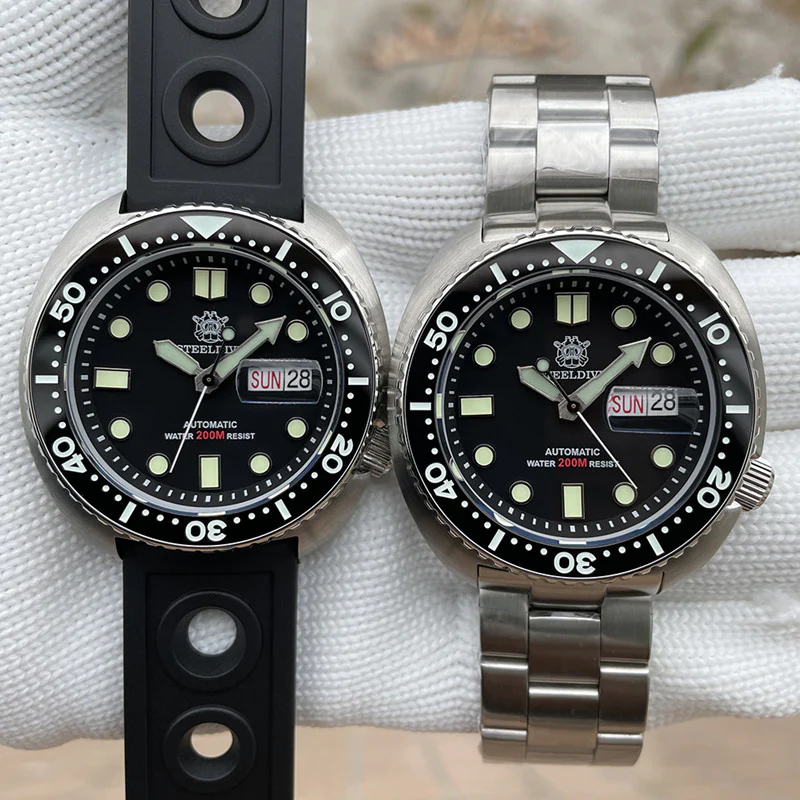 ★Hot Deals★STEELDIVE SD1972 6309 King Turtle Dive Watch V2 - Image 4