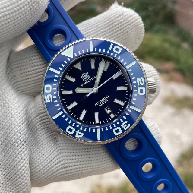 Steeldive SD1976P Monoblock 48mm Diver Watch - Image 10