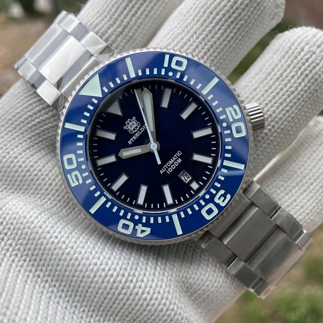 Steeldive SD1976P Monoblock 48mm Diver Watch - Image 4