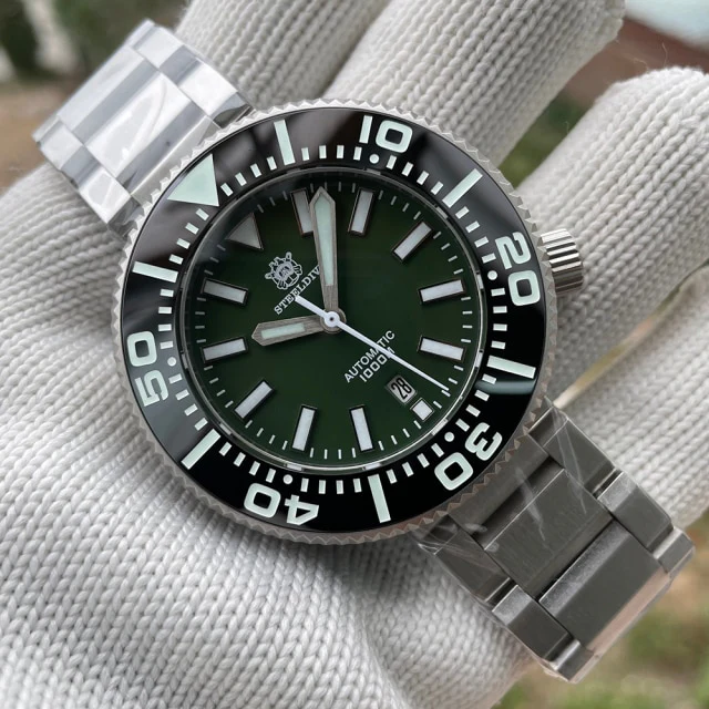 Steeldive SD1976P Monoblock 48mm Diver Watch - Image 7