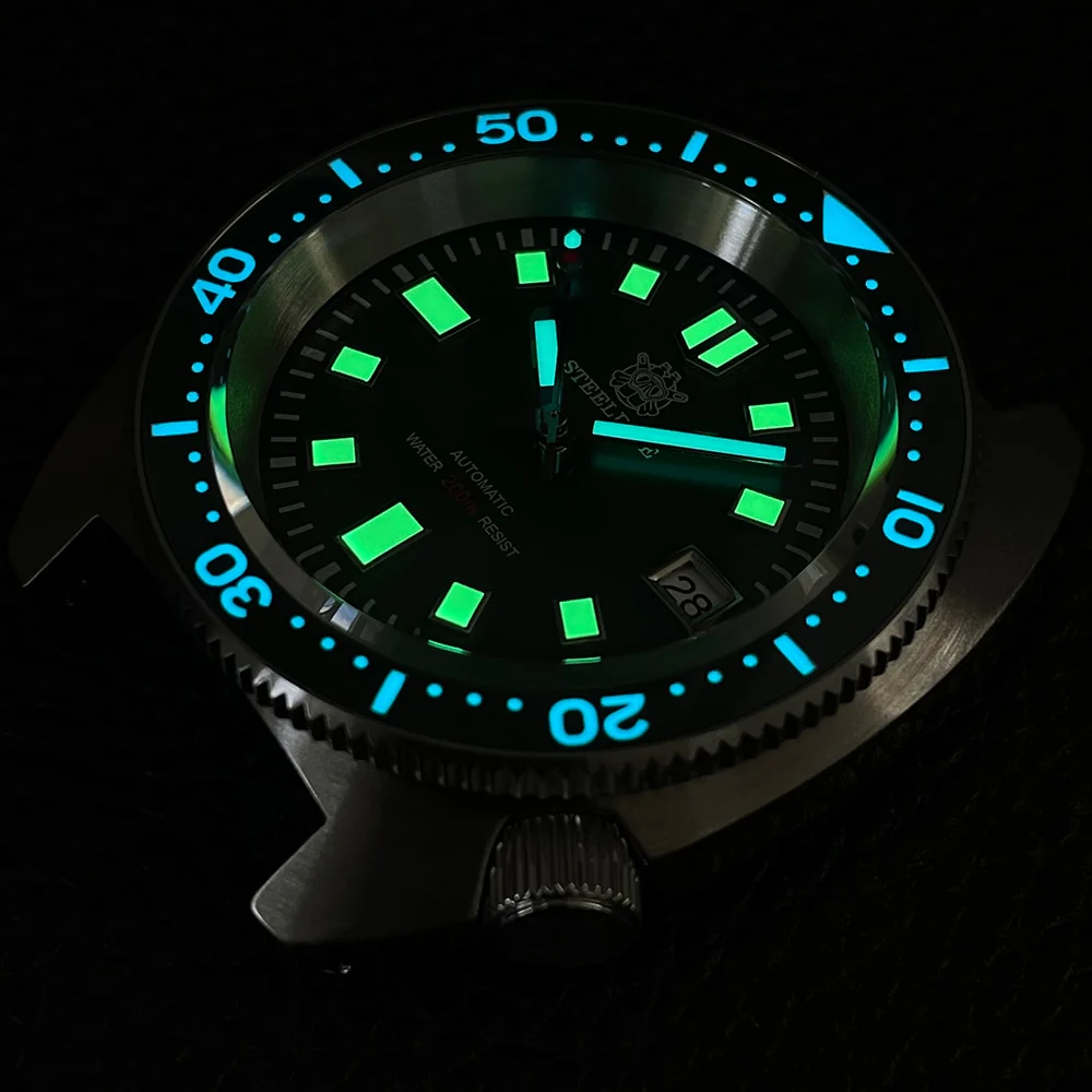 STEELDIVE SD1977 6105/8000 Slim Turtle Diver Watch - Image 12