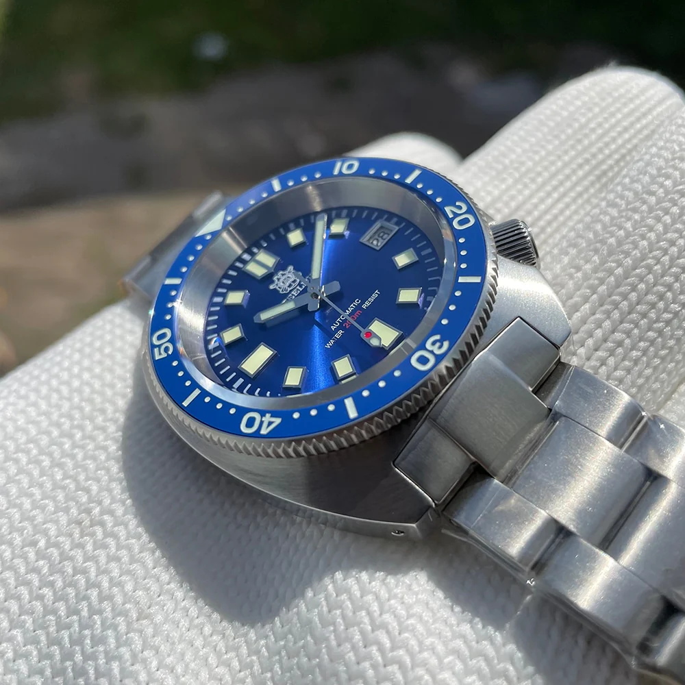 STEELDIVE SD1977 6105/8000 Slim Turtle Diver Watch - Image 4