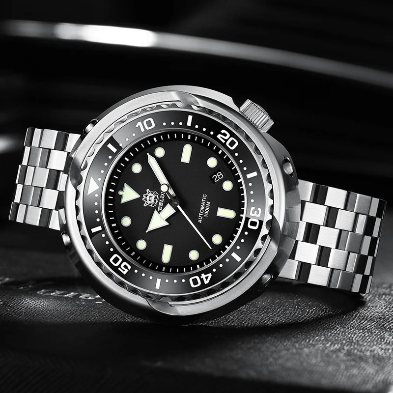 Steeldive SD1978 Emperor Tuna 1000m Diver Watch - Image 4