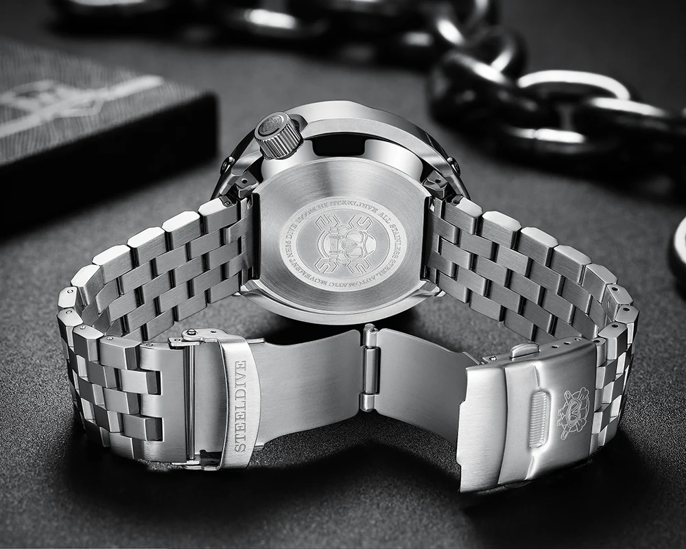Steeldive SD1978 Emperor Tuna 1000m Diver Watch - Image 7