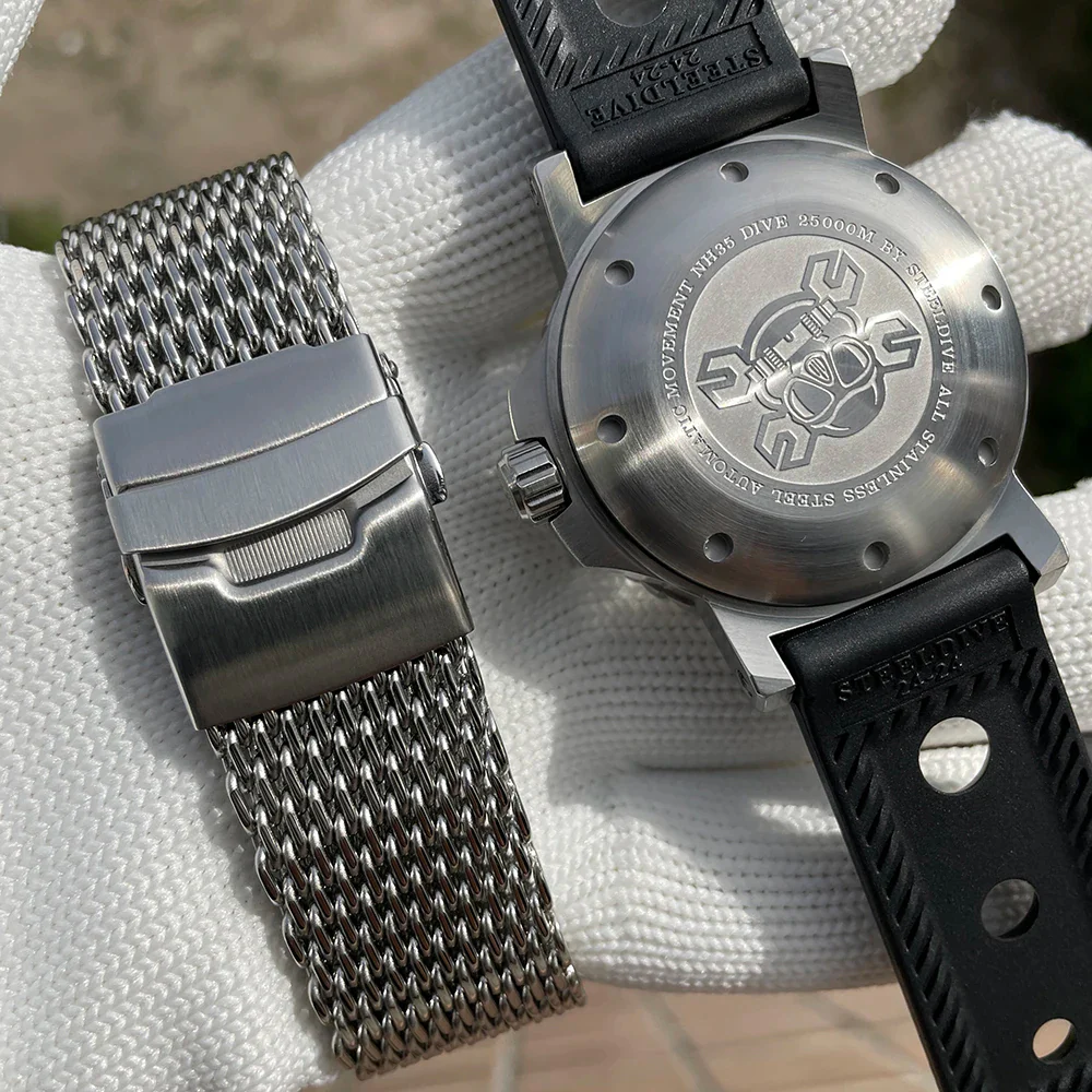 Steeldive SD1982 Big Size 46.5MM 25000M Diver Watch - No Date - Image 15