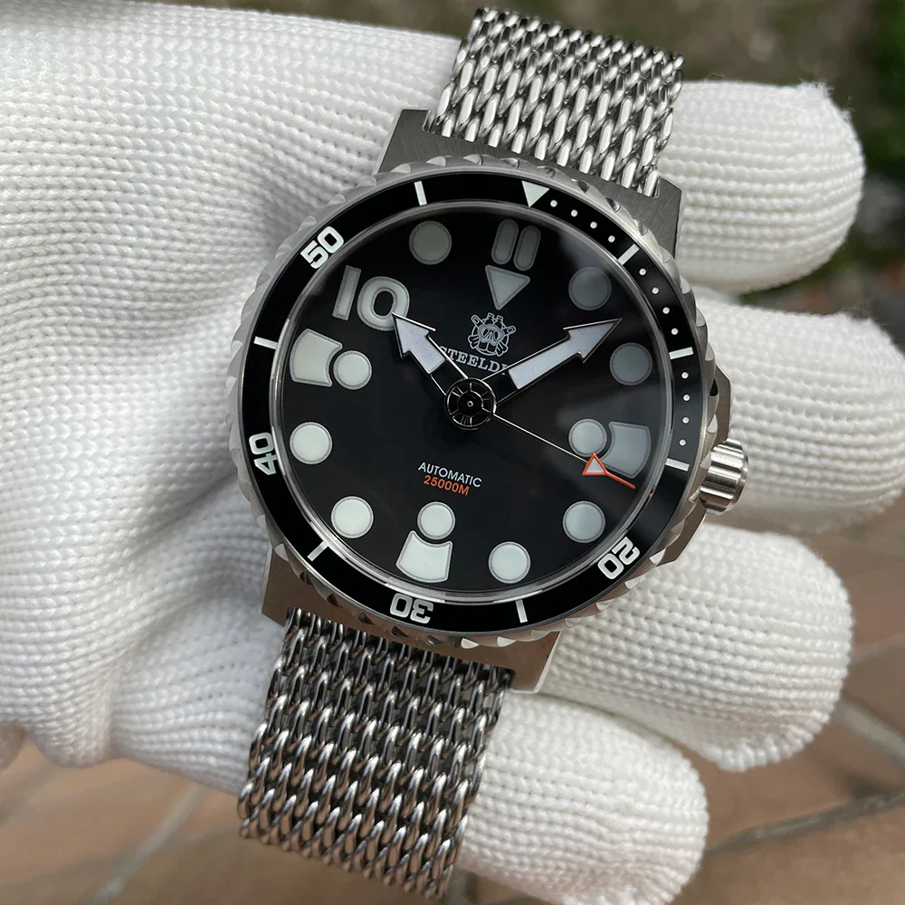 Steeldive SD1982 Big Size 46.5MM 25000M Diver Watch - No Date - Image 6