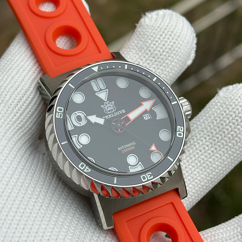 Steeldive SD1982 Big Size 46.5MM 25000M Diver Watch - with Calendar - Image 11