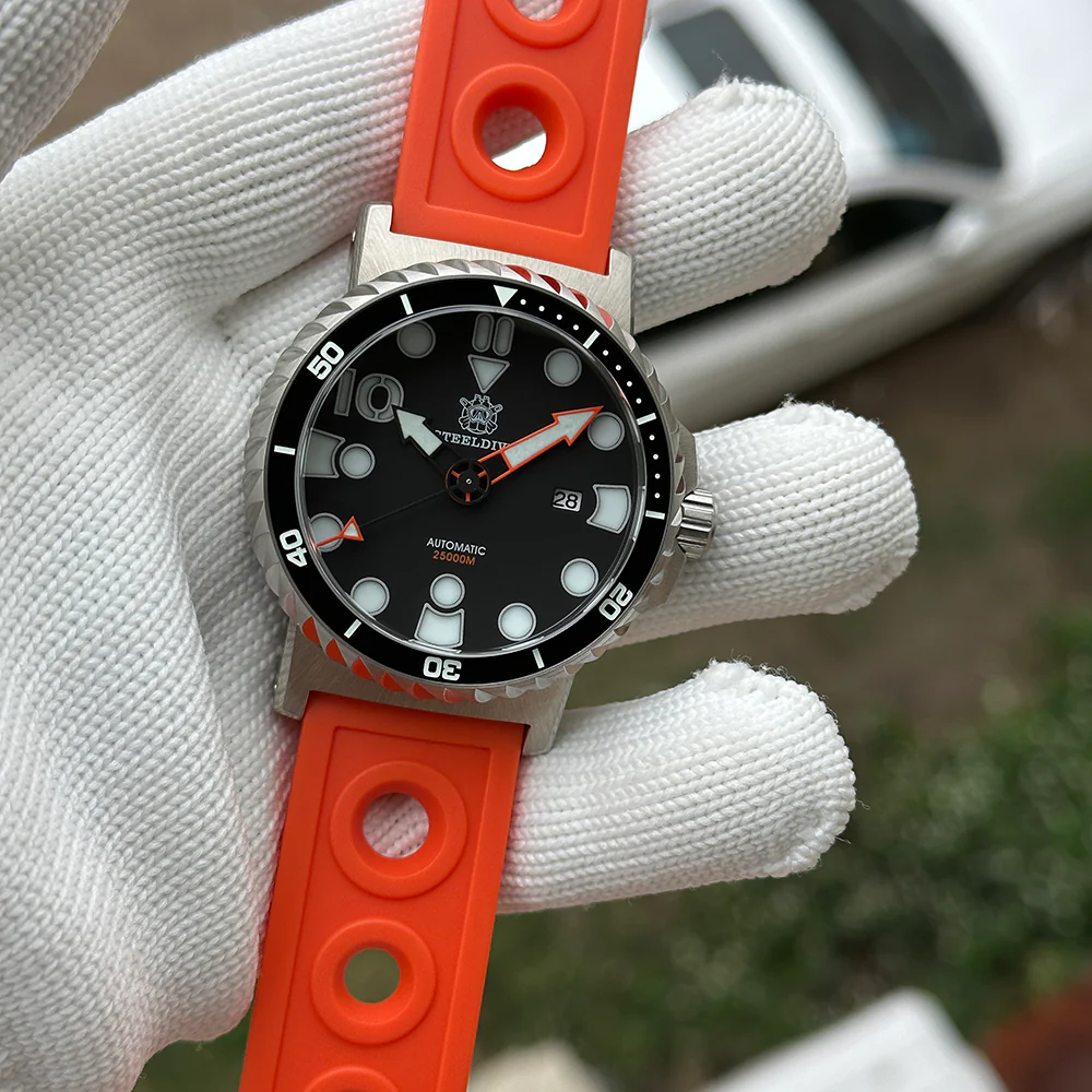 Steeldive SD1982 Big Size 46.5MM 25000M Diver Watch - with Calendar - Image 12
