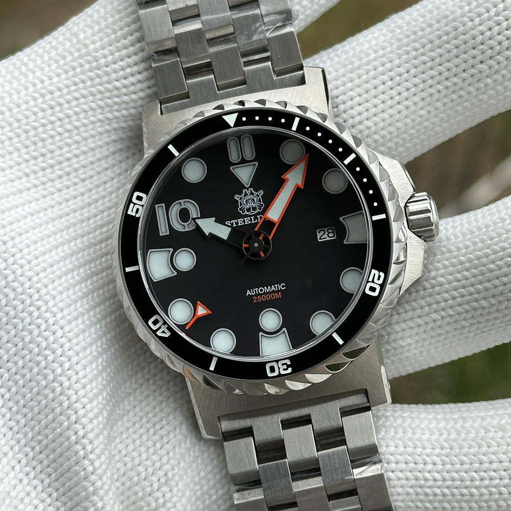 Steeldive SD1982 Big Size 46.5MM 25000M Diver Watch - with Calendar - Image 20