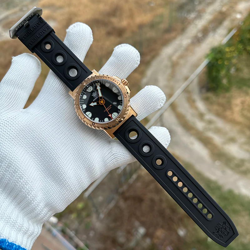 Steeldive SD1982S Cusn8 Bronze 46.5MM 25000M Diver Watch - Image 11