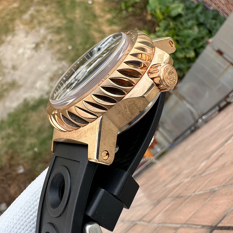 Steeldive SD1982S Cusn8 Bronze 46.5MM 25000M Diver Watch - Image 2
