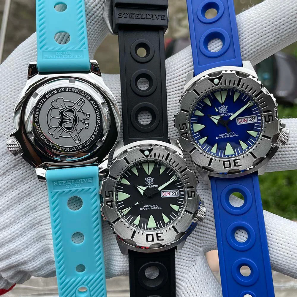 Steeldive SD1984 NH36 Monster Men Watch - Image 18