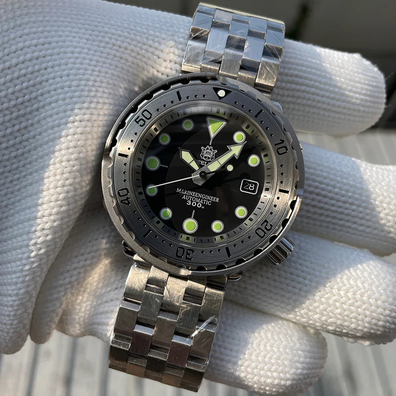 Steeldive SD1986 Full Steel Tuna Diver Watch - Image 19