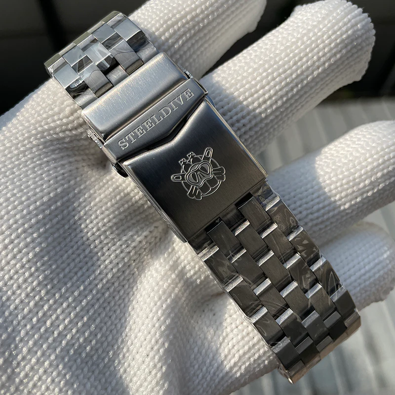 Steeldive SD1986 Full Steel Tuna Diver Watch - Image 20