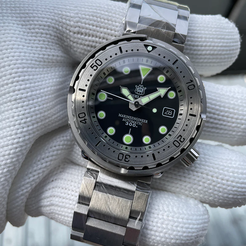 Steeldive SD1986 Full Steel Tuna Diver Watch - Image 21
