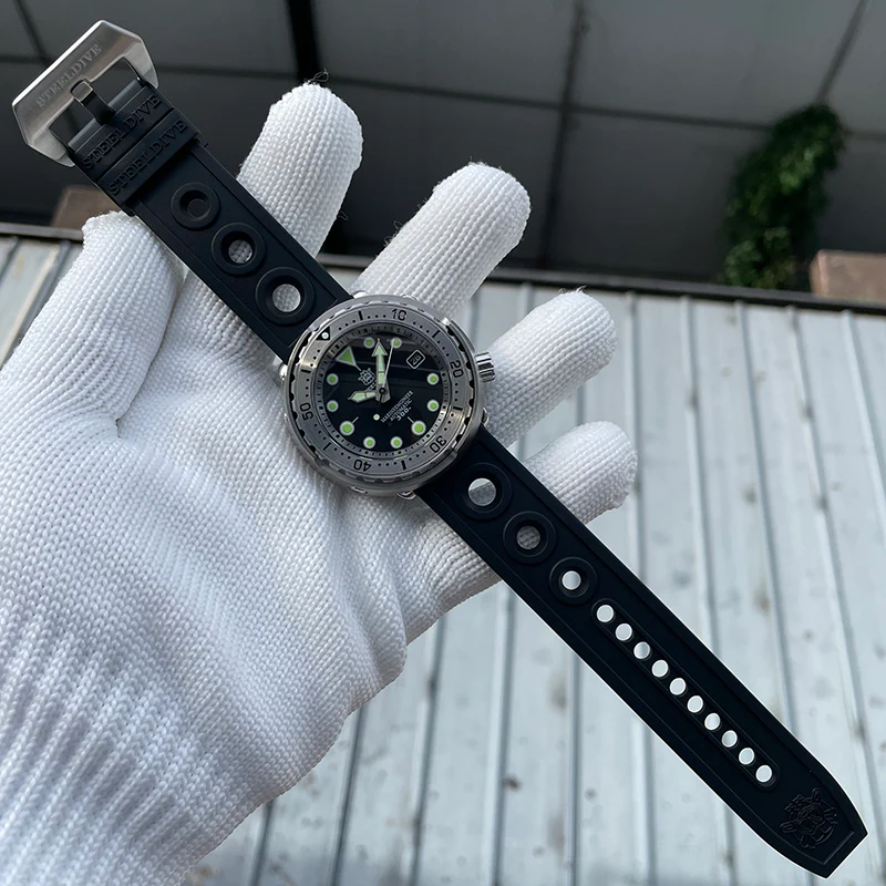 Steeldive SD1986 Full Steel Tuna Diver Watch - Image 22