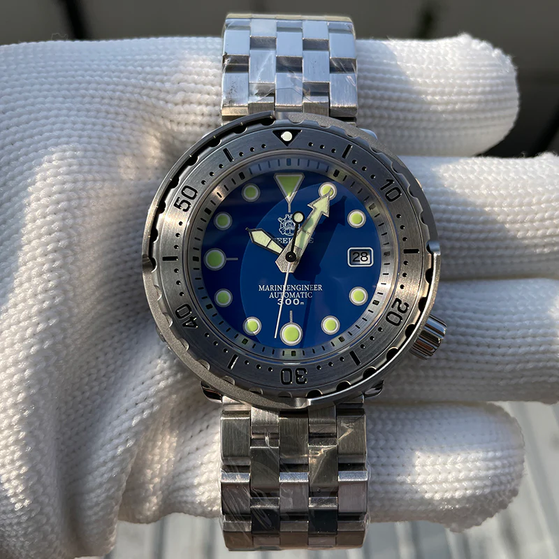 Steeldive SD1986 Full Steel Tuna Diver Watch - Image 34