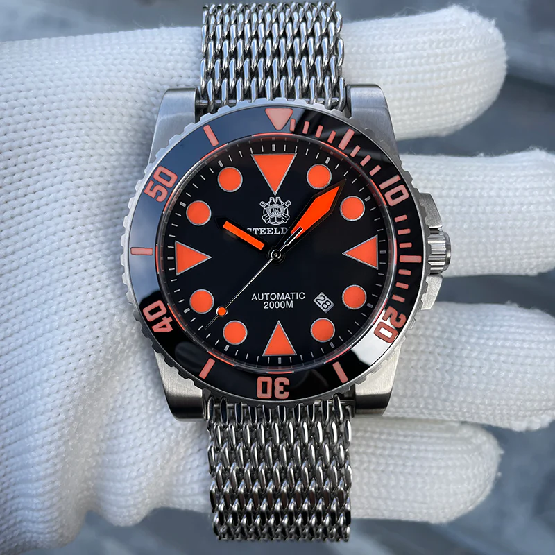 Steeldive SD1987 Big Sub Men Dive Watch - Image 8