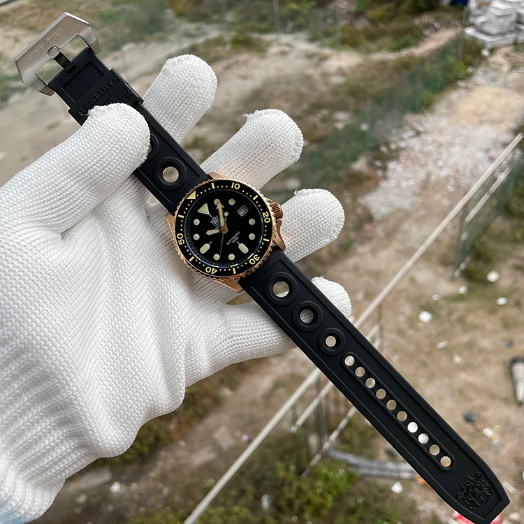 Steeldive SD1973S SKX007 Bronze Dive Watch - Image 13