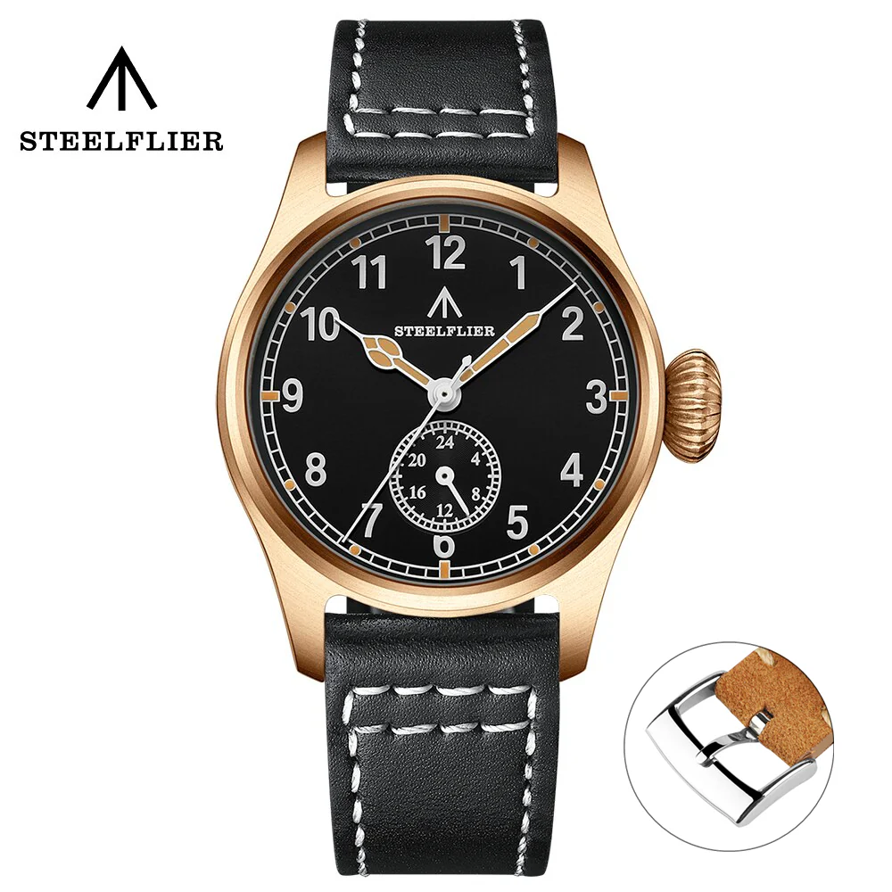 Steelflier VH60 Bronze Filed Watch SF746S - Image 3