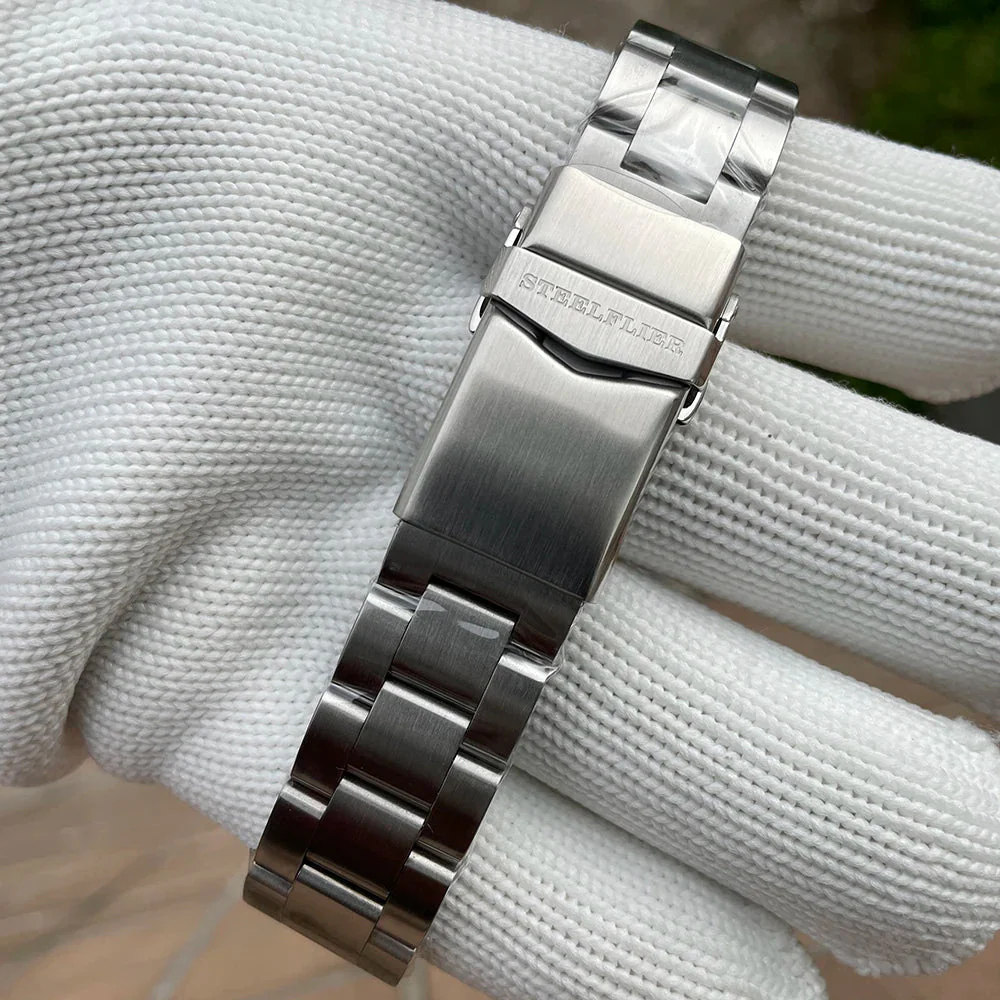 Steelflier Carved Coin Bezel VH31 Quartz Watch SF741 - Image 17