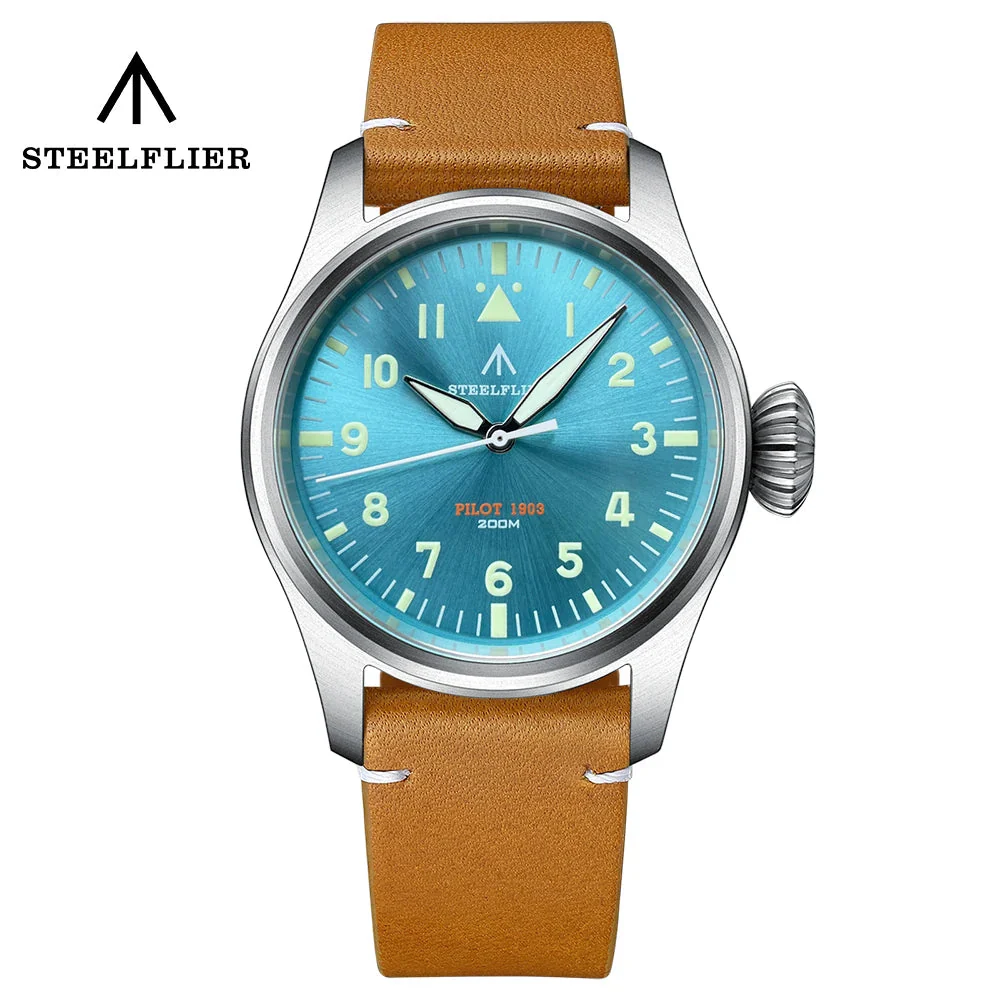 Steelflier 39mm VH31 Quartz Pilot Watch SF740 - Image 25