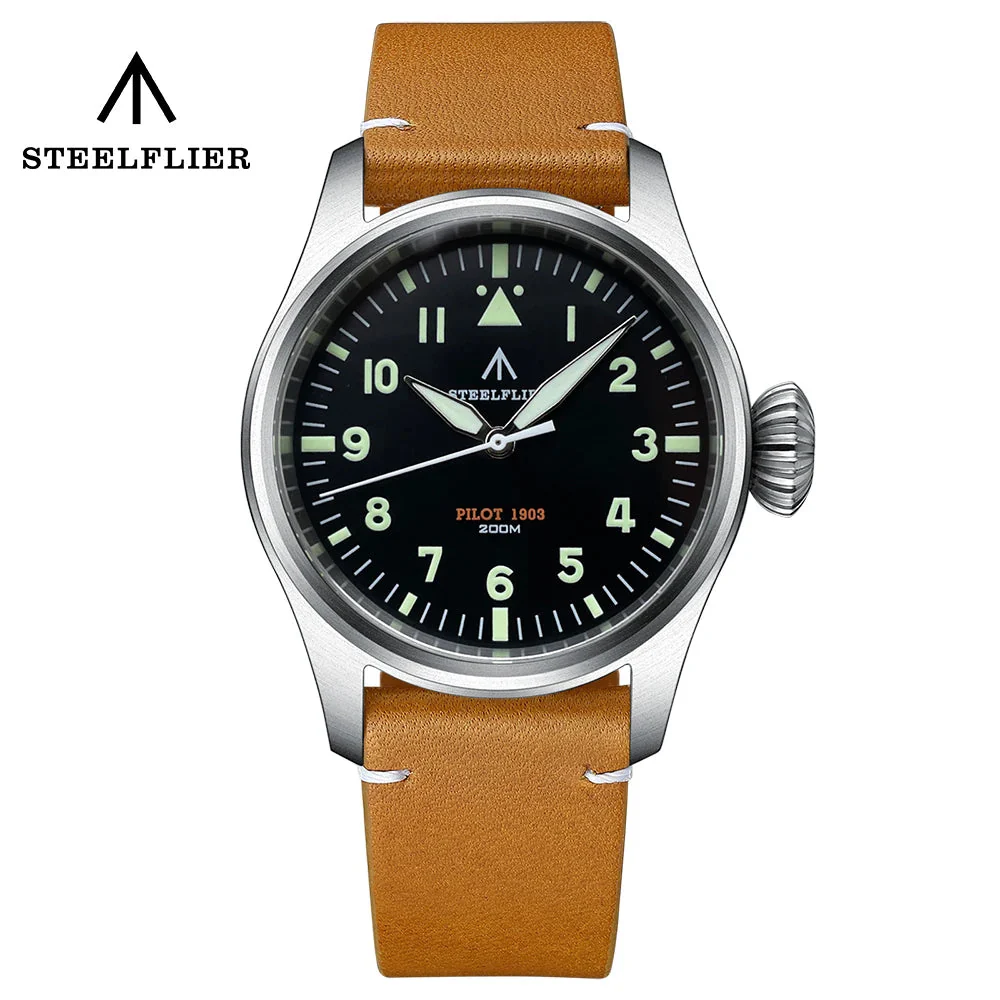 Steelflier 39mm VH31 Quartz Pilot Watch SF740 - Image 26